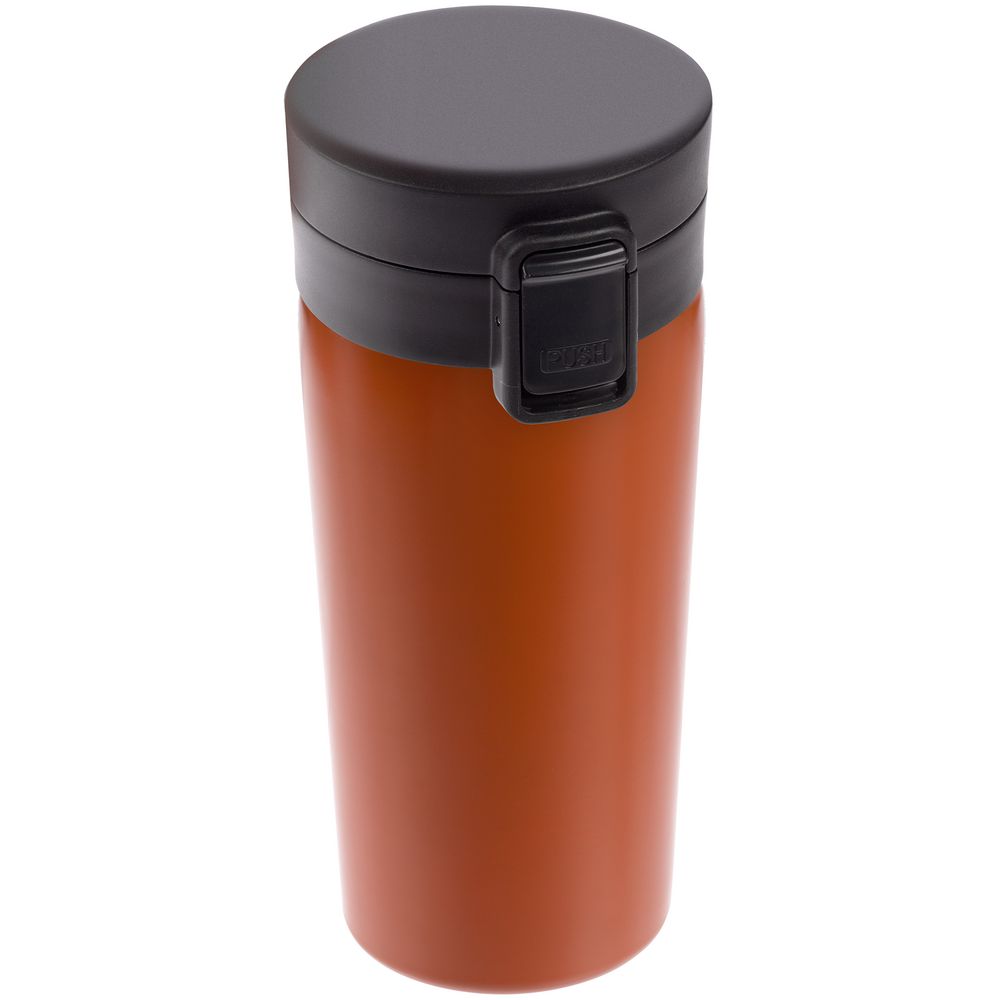 Термостакан с ситечком No Leak Infuser, оранжевый-1