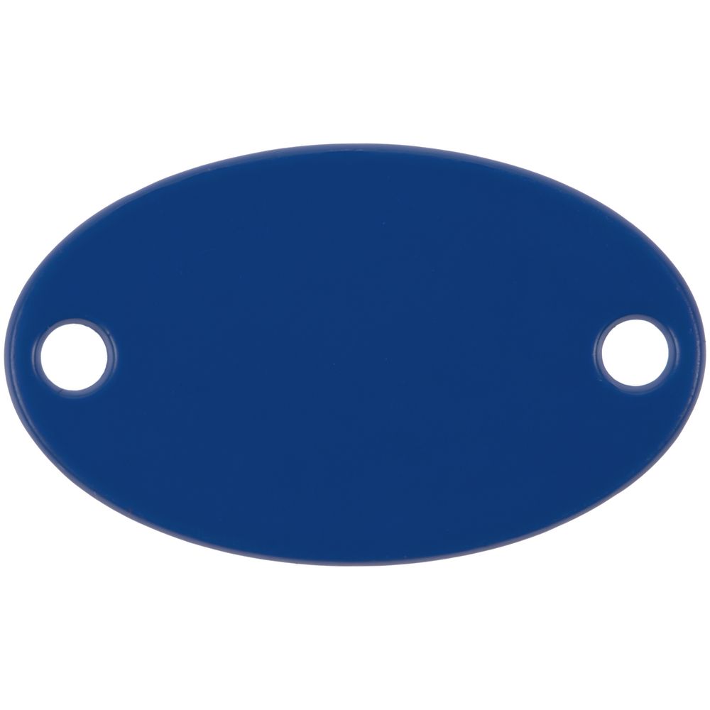 Шильдик металлический Alfa Oval, синий-1