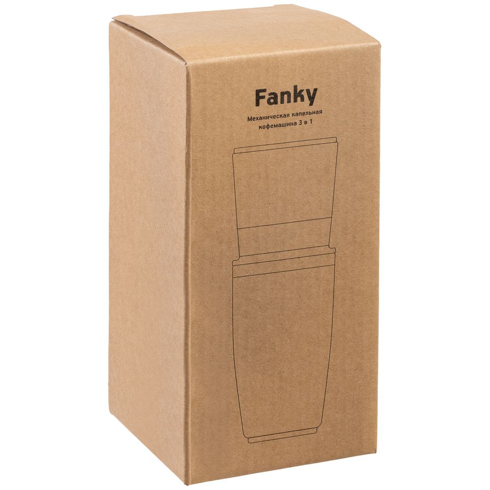 Капельная кофеварка Fanky 3 в 1, черная, в упаковке-5