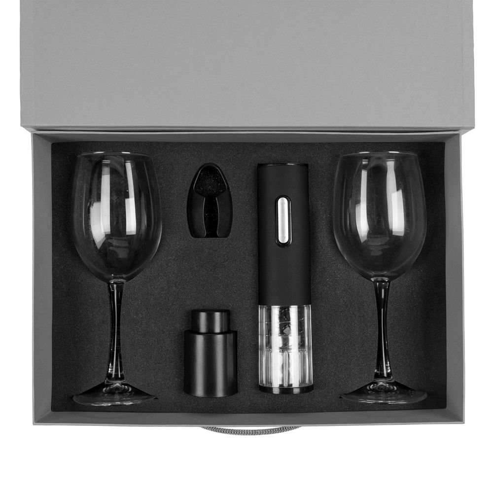 Набор Wine Case, черный-2