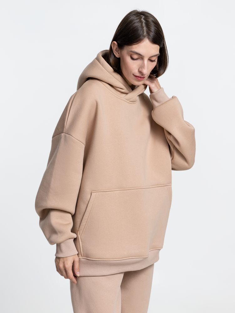Худи Kulonga Oversize, бежевое, размер XS/S-6