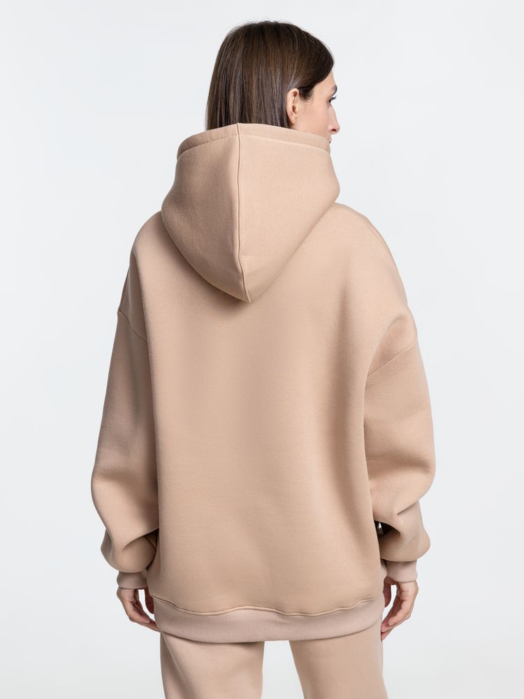 Худи Kulonga Oversize, бежевое, размер XS/S-7