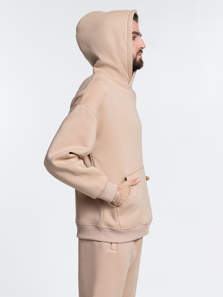 Худи Kulonga Oversize, бежевое (песочное), размер XL/XXL-11