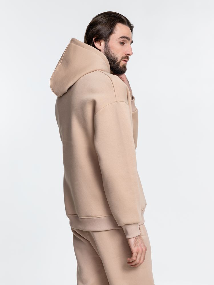 Худи Kulonga Oversize, бежевое (песочное), размер XL/XXL-12