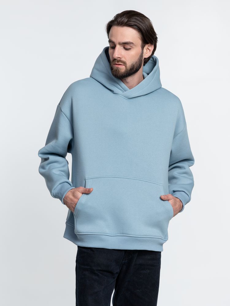 Худи Kulonga Oversize, серо-голубое, размер ХS/S-10