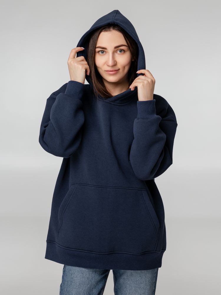 Худи Kulonga Oversize, темно-синее, размер ХS/S-5