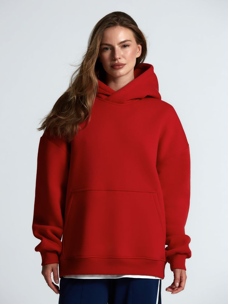 Худи Kulonga Oversize, красное, размер ХS/S-6