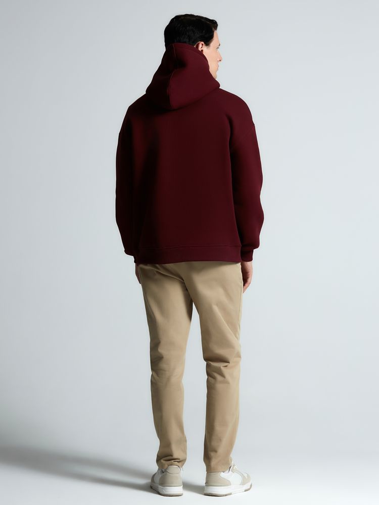 Худи Kulonga Oversize, бордовое, размер 3XL/4XL-9