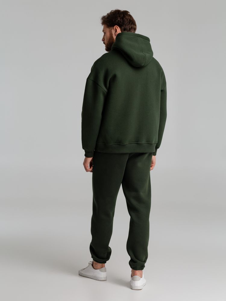 Худи Kulonga Oversize, темно-зеленый хаки, размер XS/S-12