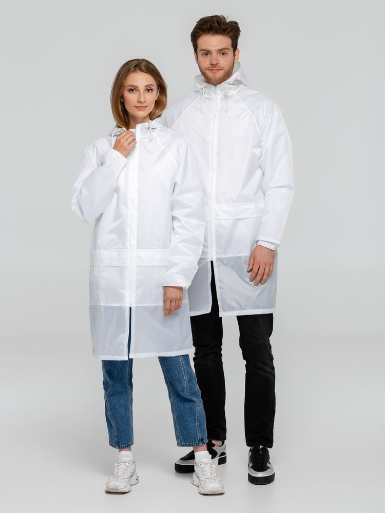 Дождевик Rainman Zip Pro белый, размер S-8