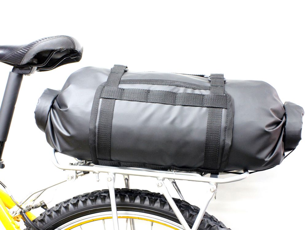 Сумка на багажник BikePacking 17, черная-5