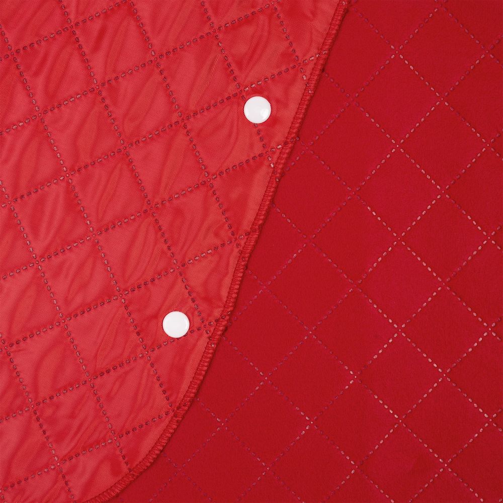 Плед-пончо для пикника SnapCoat, красный-5