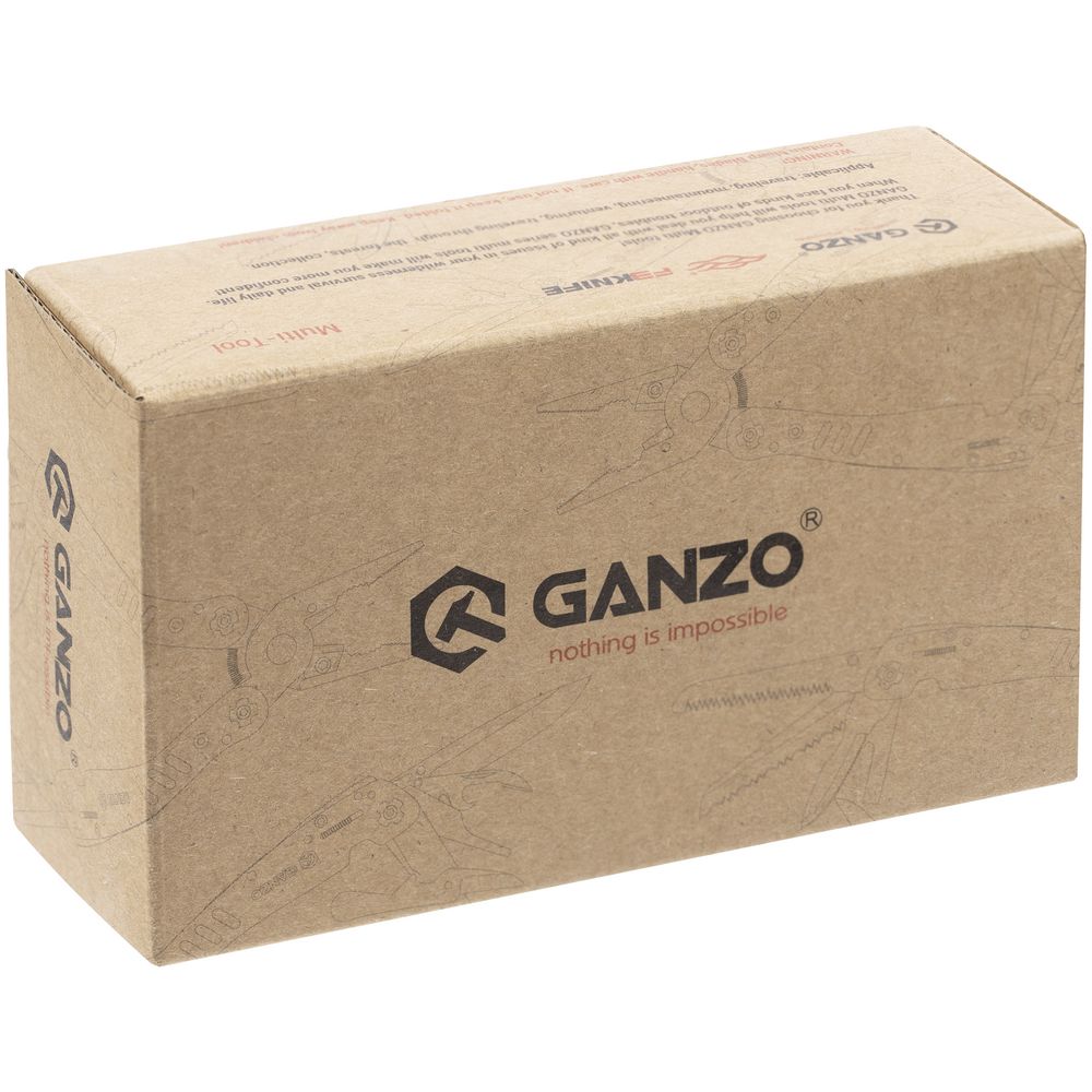 Мультитул Ganzo G202, серебристый-10