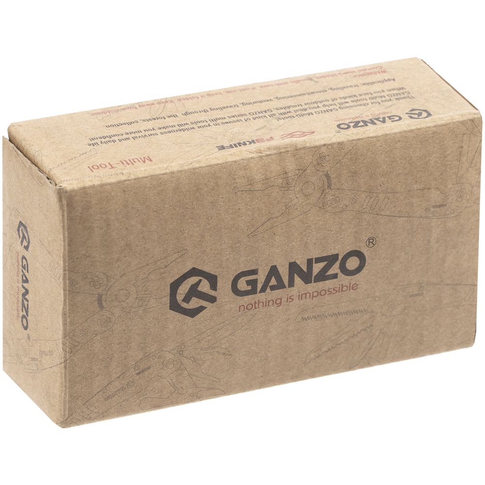 Мультитул Ganzo G104S, серебристый-9