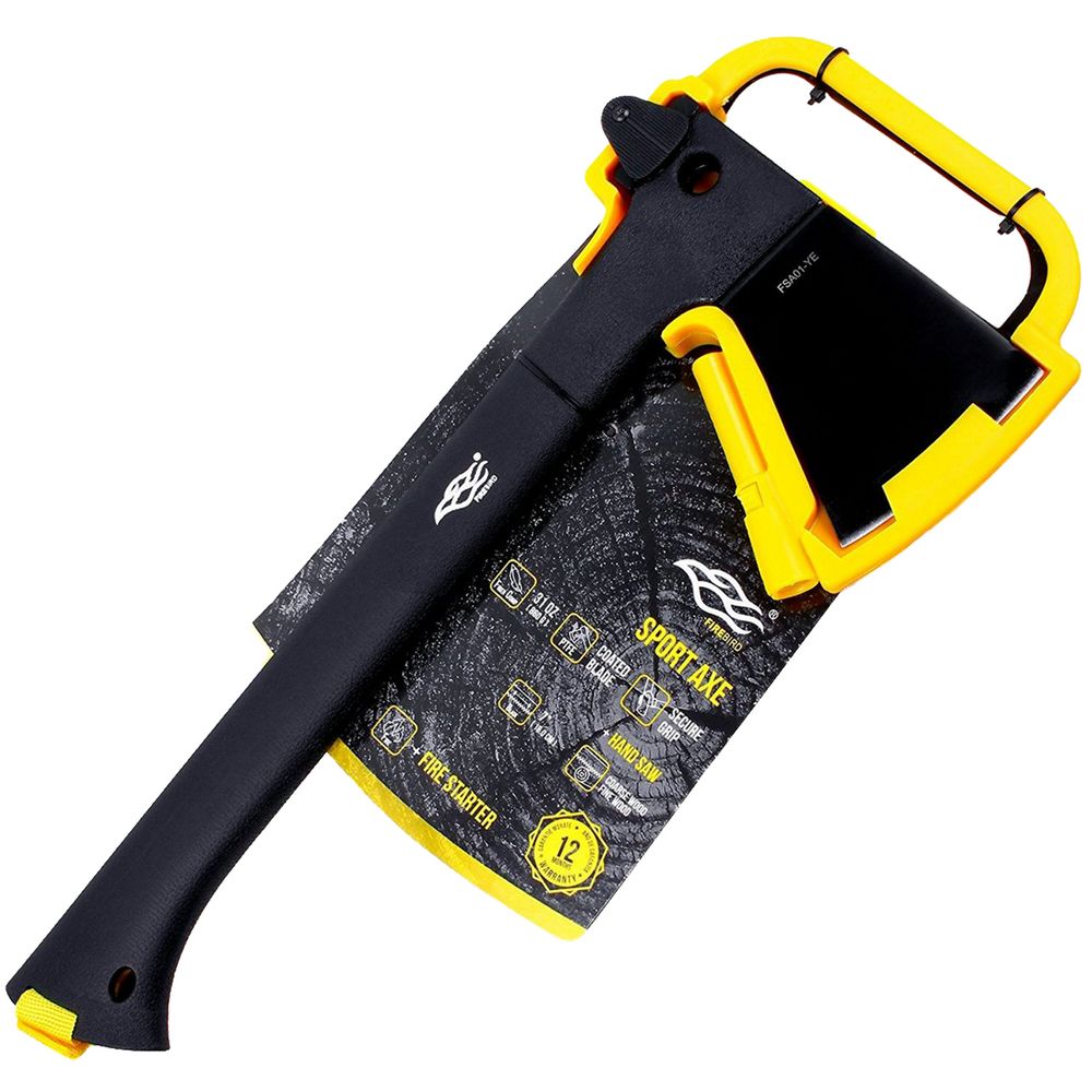 Топор Firebird FSA01, черный с желтым-7