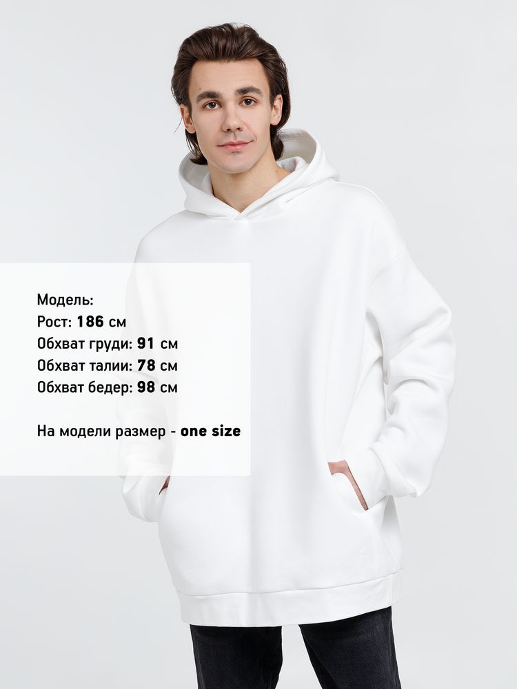 Худи Kulonga One Size, молочно-белое-6