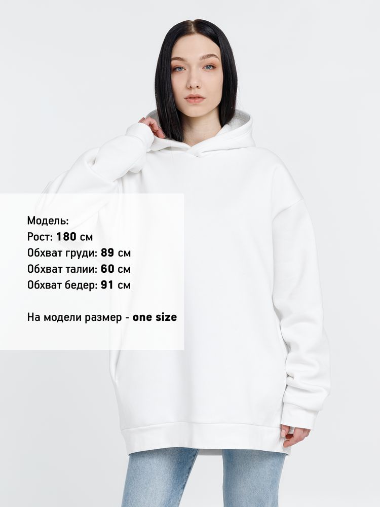 Худи Kulonga One Size, молочно-белое-13