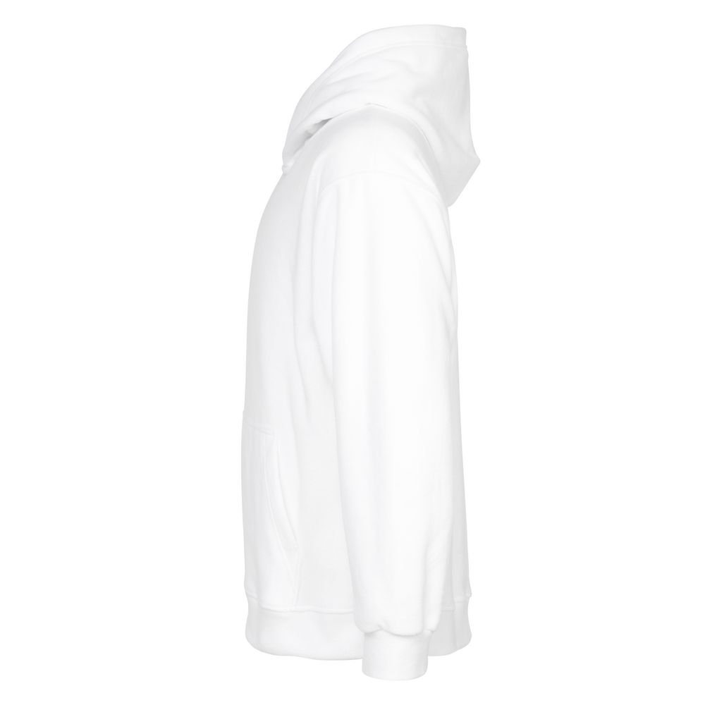 Худи флисовое унисекс Manakin, белое, размер XS/S-2