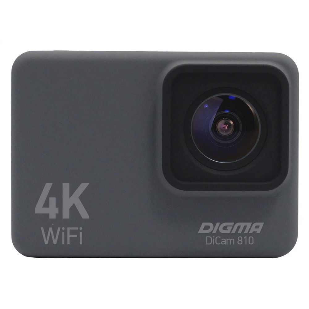 Экшн-камера Digma DiCam 810, серая-2