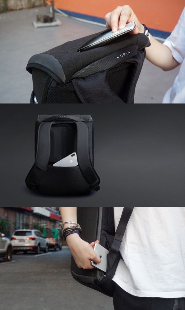 Рюкзак ClickPack X, черный-10