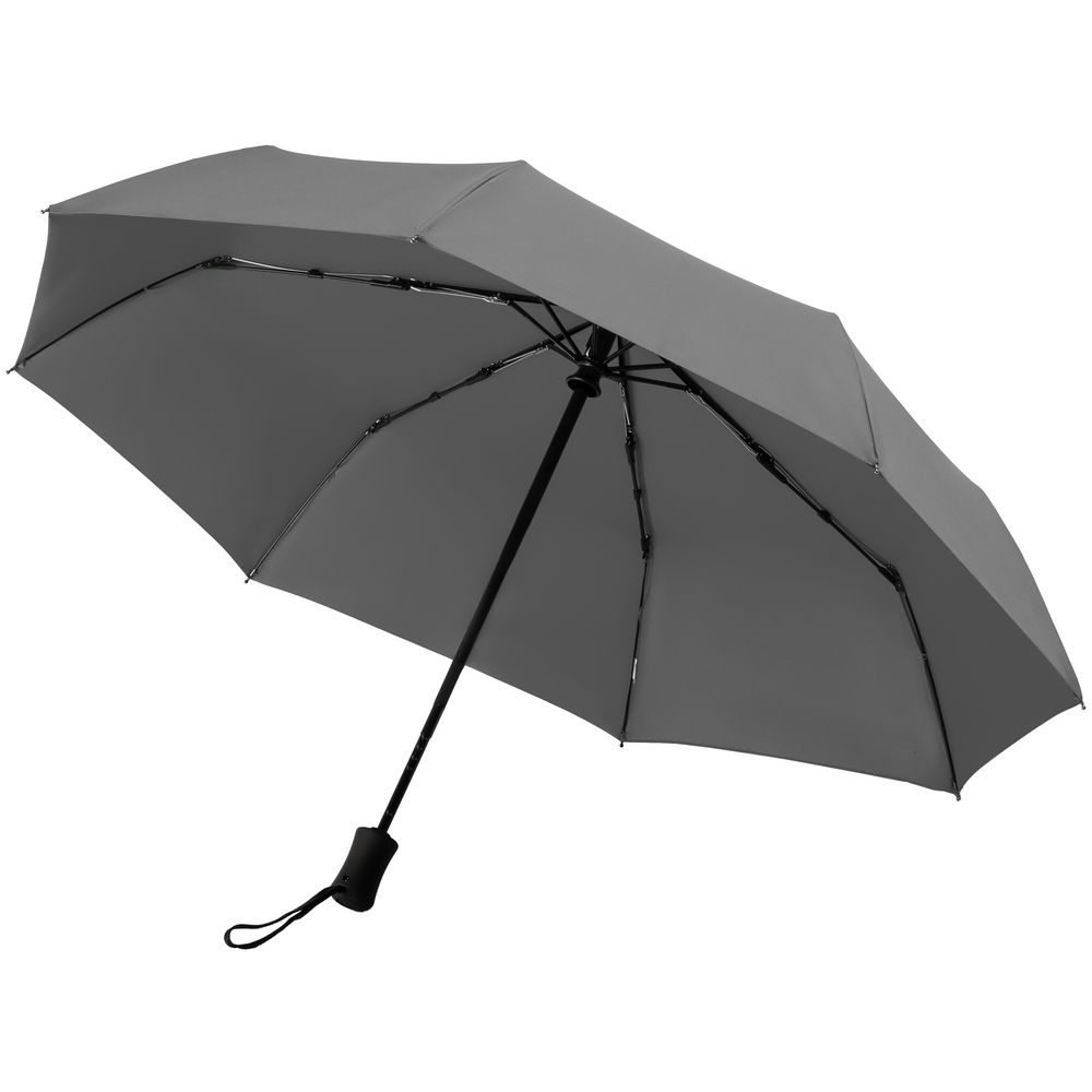 Зонт складной Monsoon, серый-2