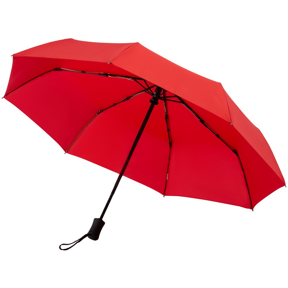 Зонт складной Monsoon, красный-2