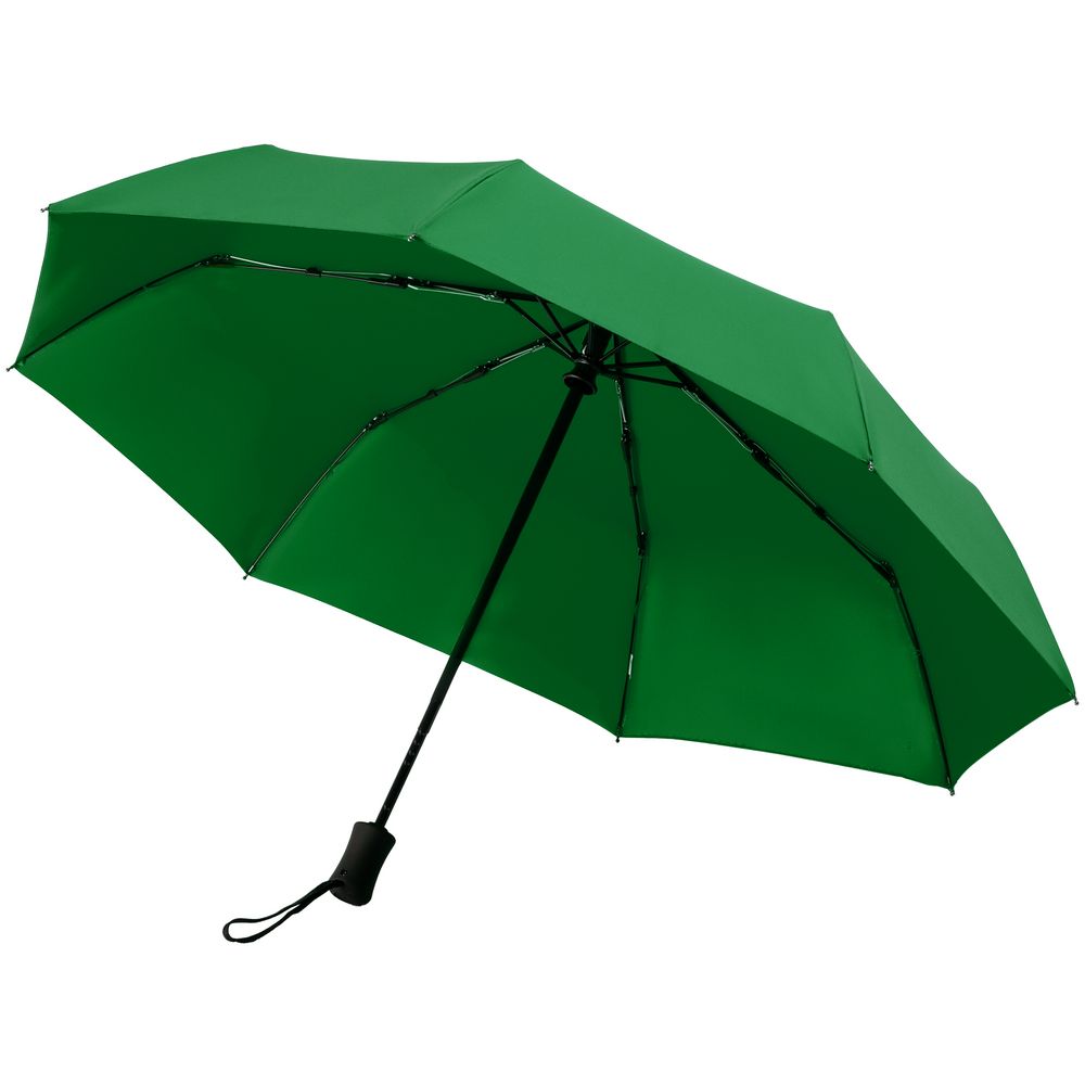 Зонт складной Monsoon, зеленый-2
