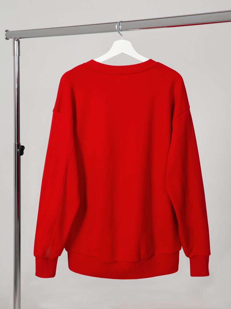 Свитшот унисекс Kosmos 2.0, красный, размер XS/S-2