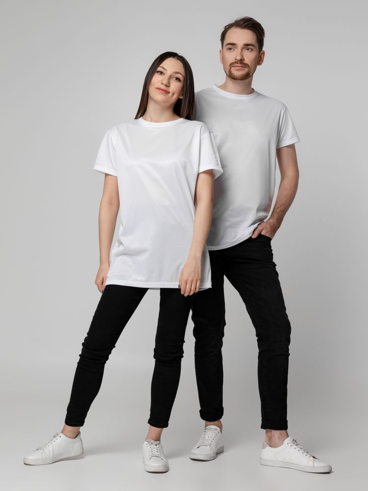 Футболка унисекс для сублимации Paint Tee, белая, размер 56-12