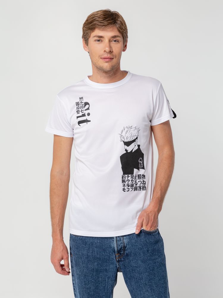 Футболка унисекс для сублимации Paint Tee, белая, размер 56-13