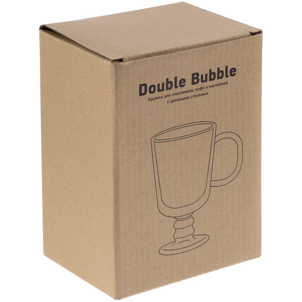 Кружка с двойными стенками для глинтвейна и коктейлей Double Bubble-5
