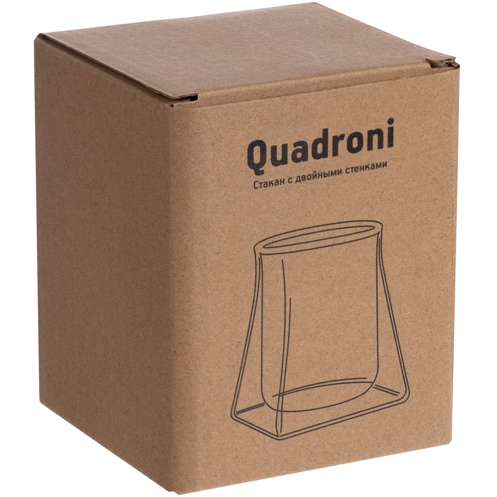 Стакан с двойными стенками Quadroni-6
