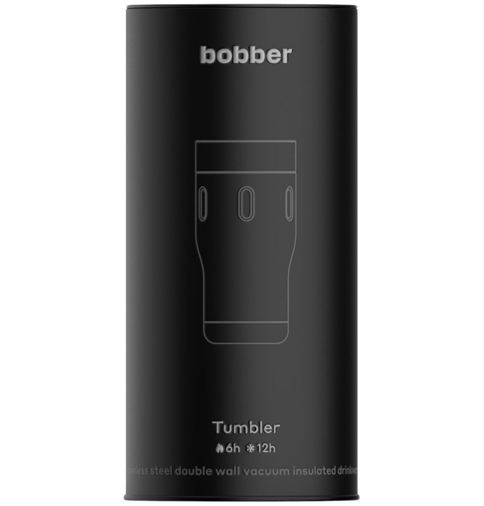 Термостакан Tumbler 350, вакуумный, оранжевый-9
