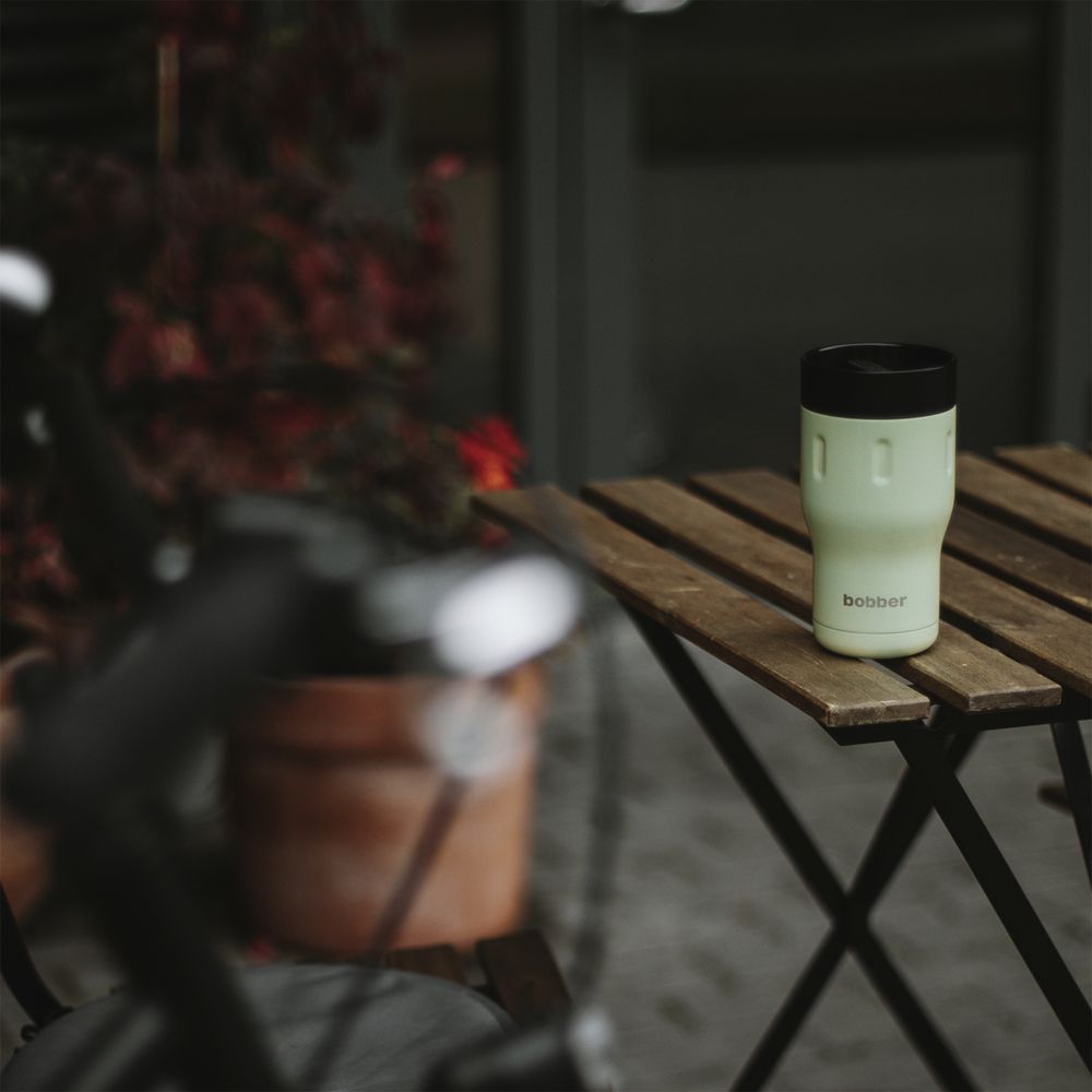 Термостакан Tumbler 350, вакуумный, зеленый-7