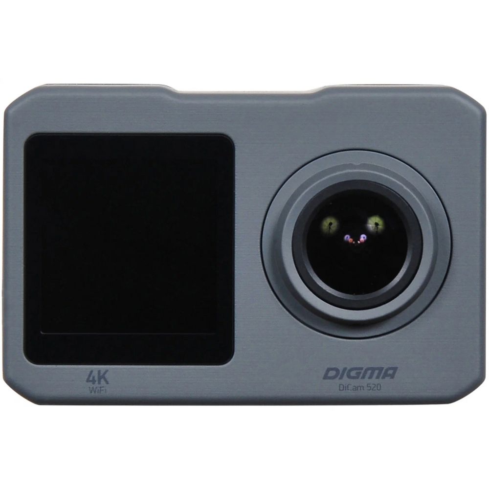 Экшн-камера Digma DiCam 520, серая-5