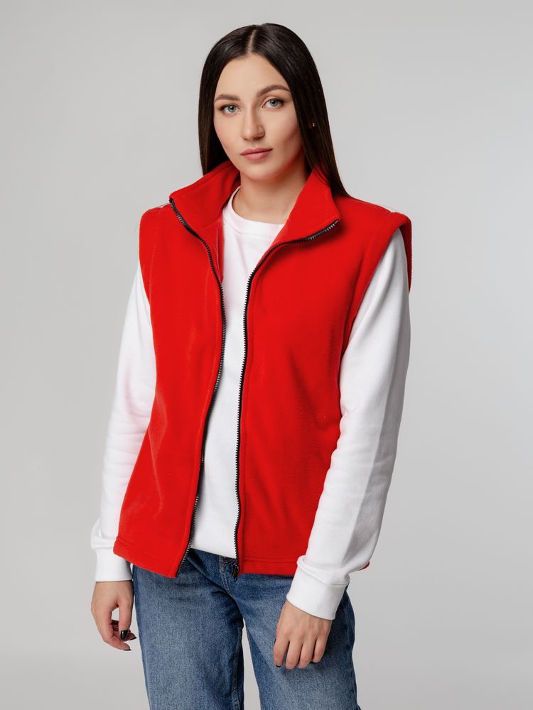 Жилет флисовый Manakin, красный, размер XS/S-10