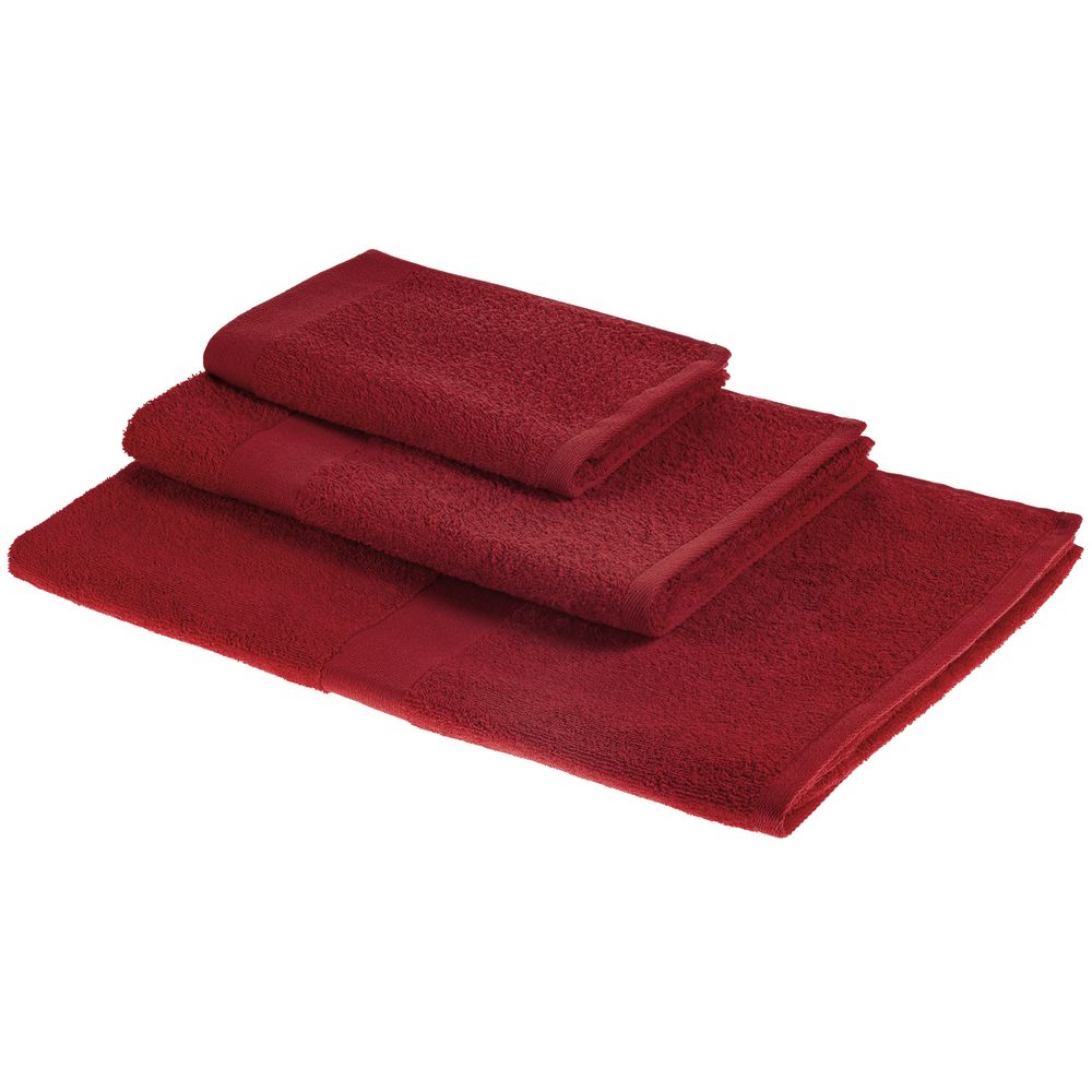 Полотенце Soft Me Light, большое, красное-5