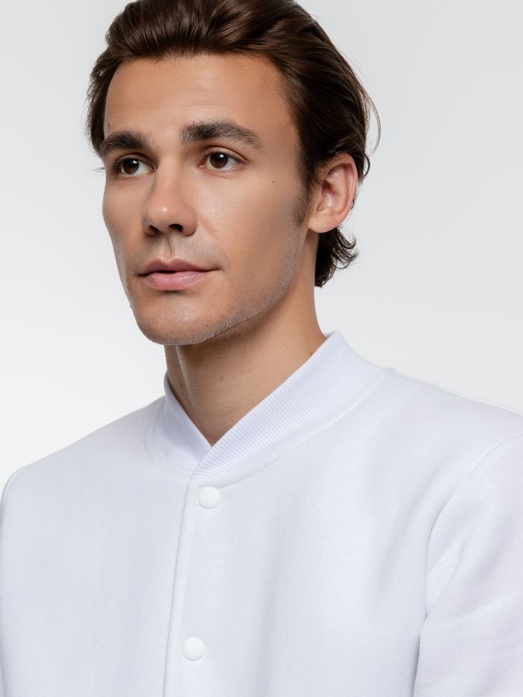 Бомбер Graduate, белый, размер S-14