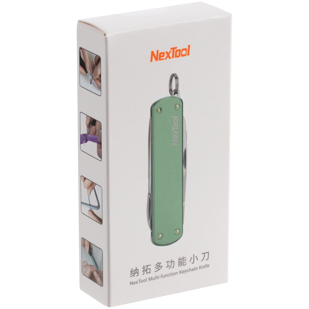 Нож-брелок NexTool Mini, зеленый-3