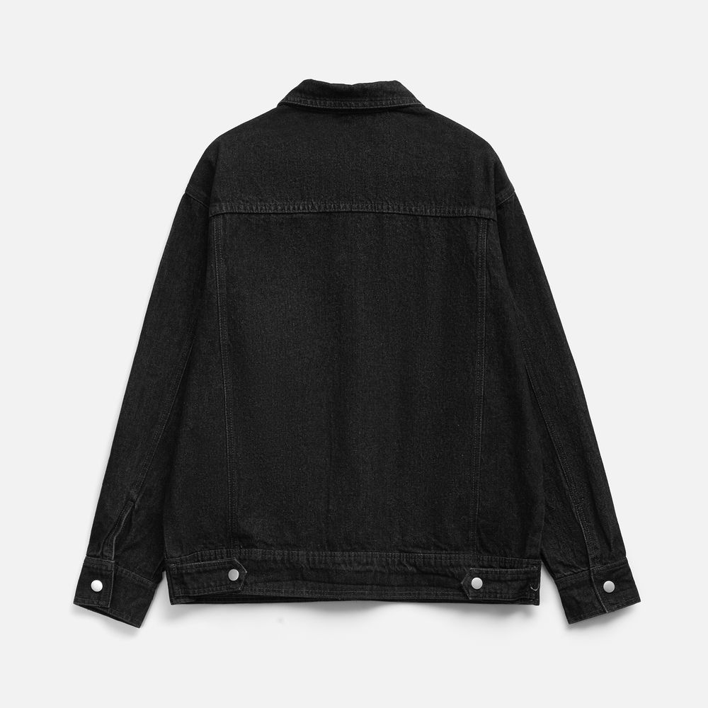 Куртка джинсовая O1, черная, размер XL/XXL-2