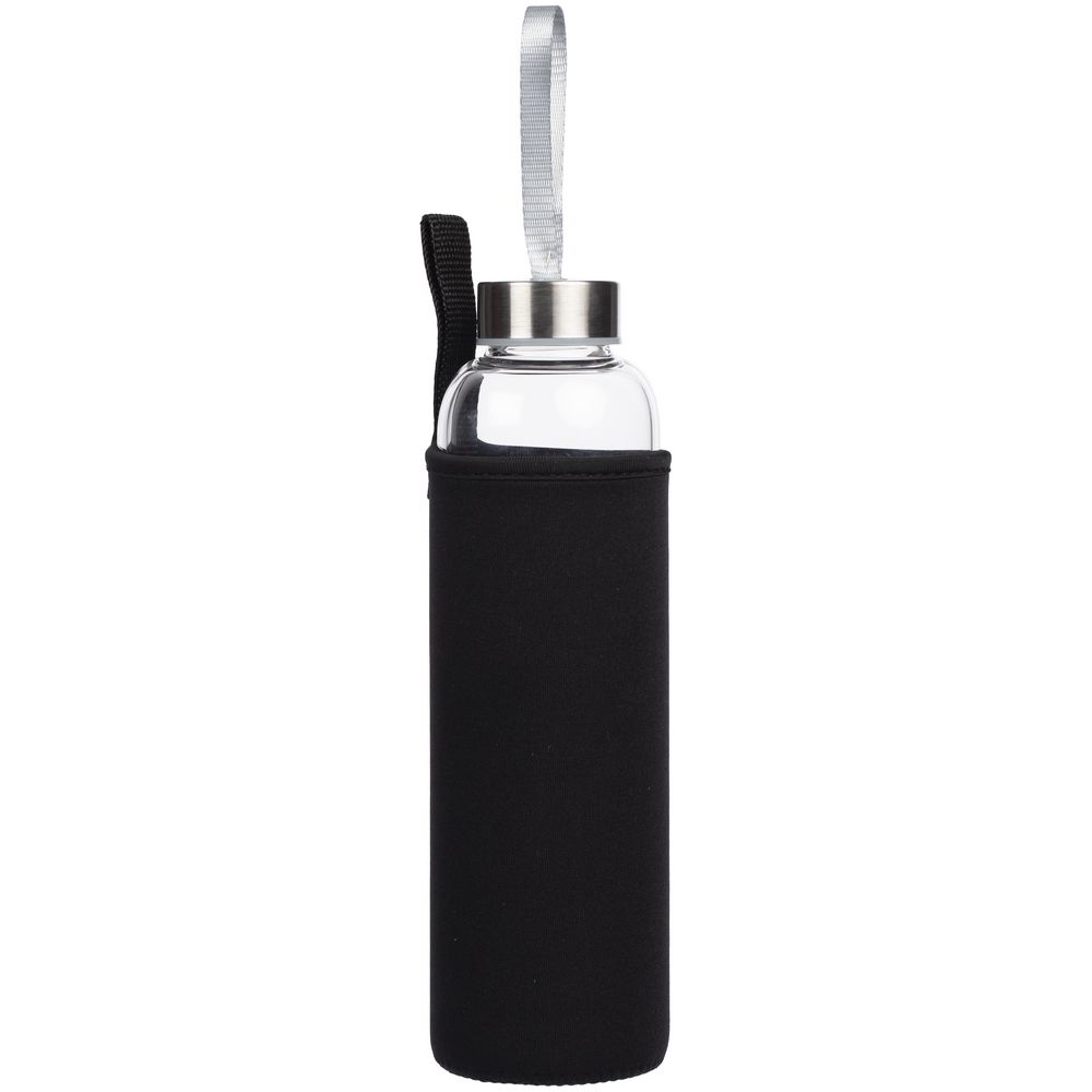 Бутылка для воды Sleeve Ace, черная-1