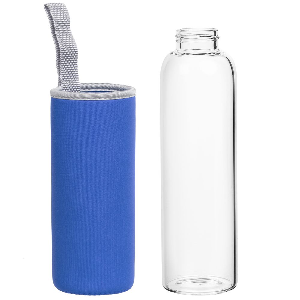 Бутылка для воды Sleeve Ace, синяя-3