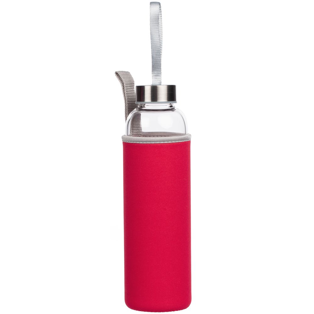 Бутылка для воды Sleeve Ace, красная-1