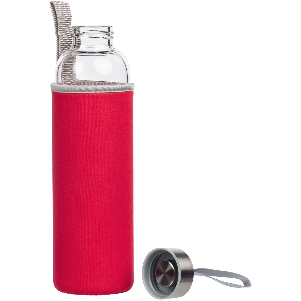 Бутылка для воды Sleeve Ace, красная-2