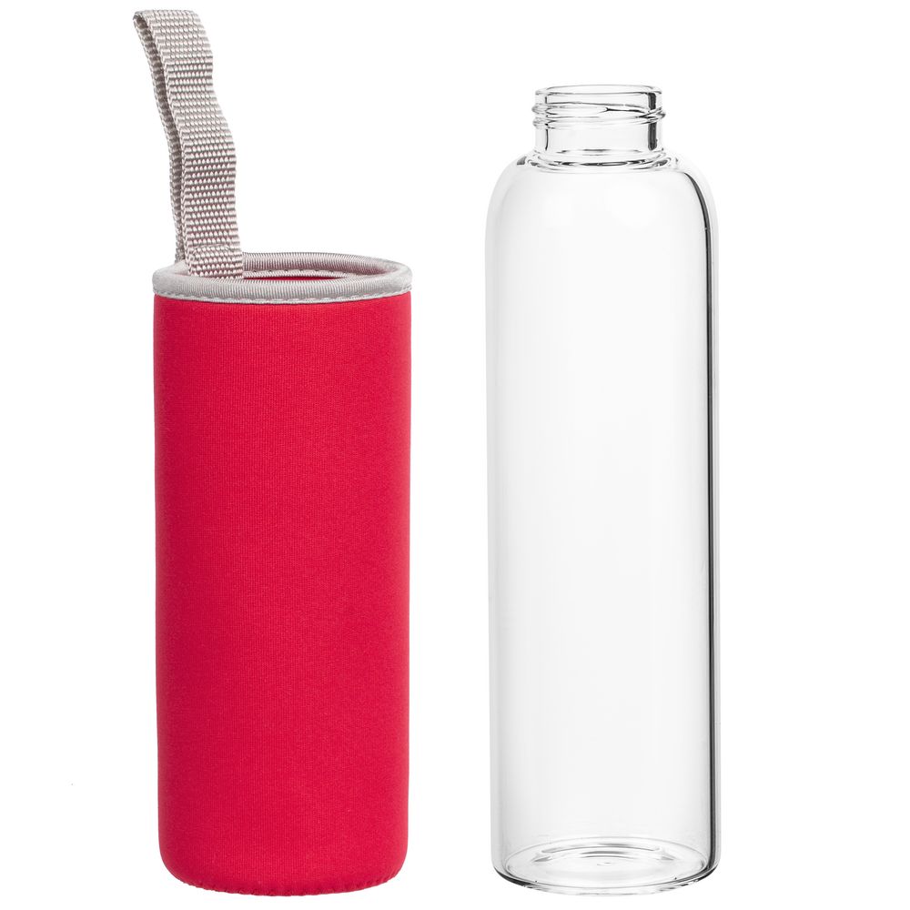 Бутылка для воды Sleeve Ace, красная-3
