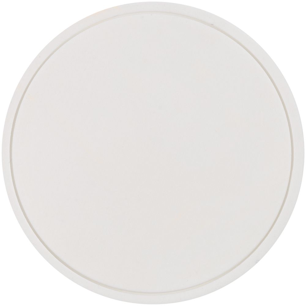 Лейбл из ПВХ Dzeta Round, L, белый-1