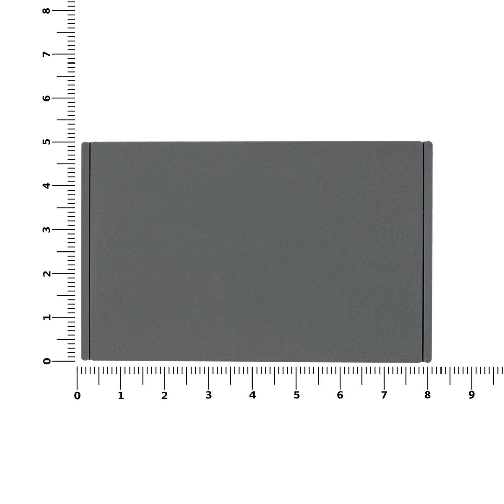 Лейбл из ПВХ Dzeta, ХL, серый-2