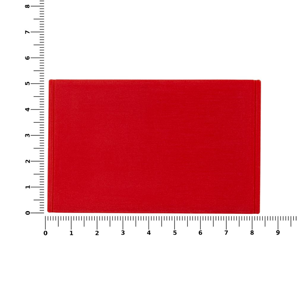 Лейбл из ПВХ Dzeta, ХL, красный-2