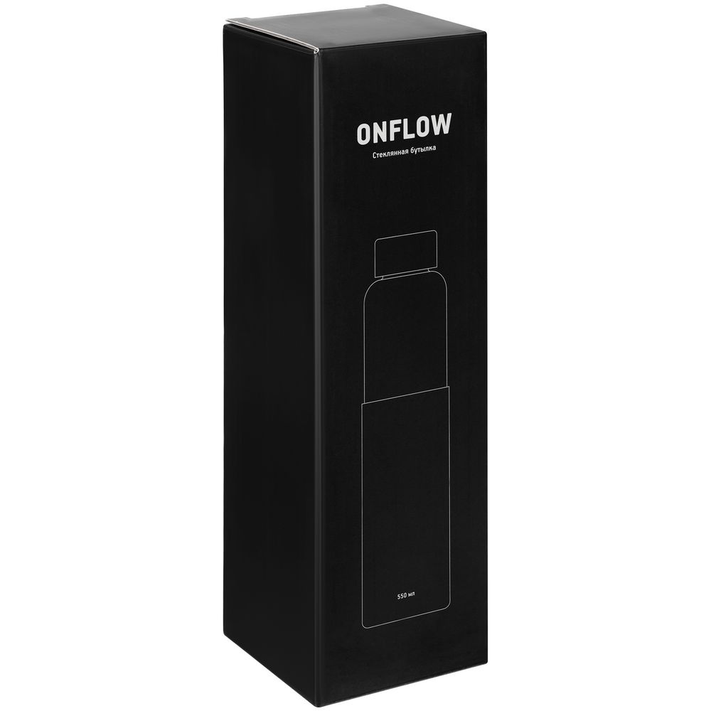 Бутылка для воды Onflow, белая-9