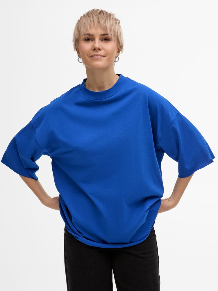 Футболка унисекс T1, синяя, размер XS/S-6